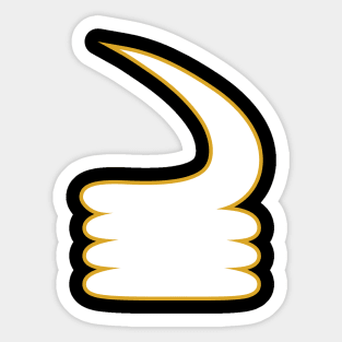 Akoben | Adinkra Symbol | African | African American | Black Lives Sticker